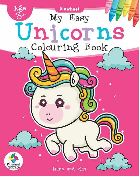 My Easy Colouring Book Unicorn