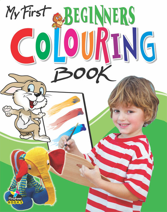 My First Beginner Colouring Book