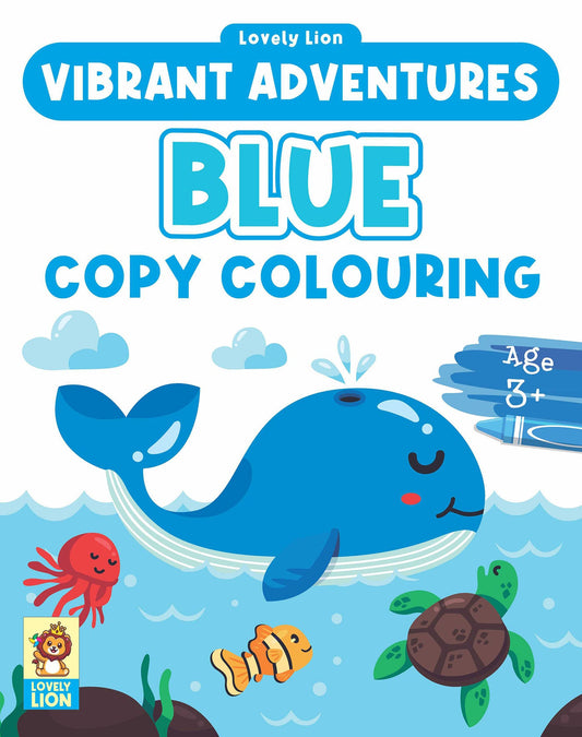 Vibrant Adventues Blue Copy Colouring