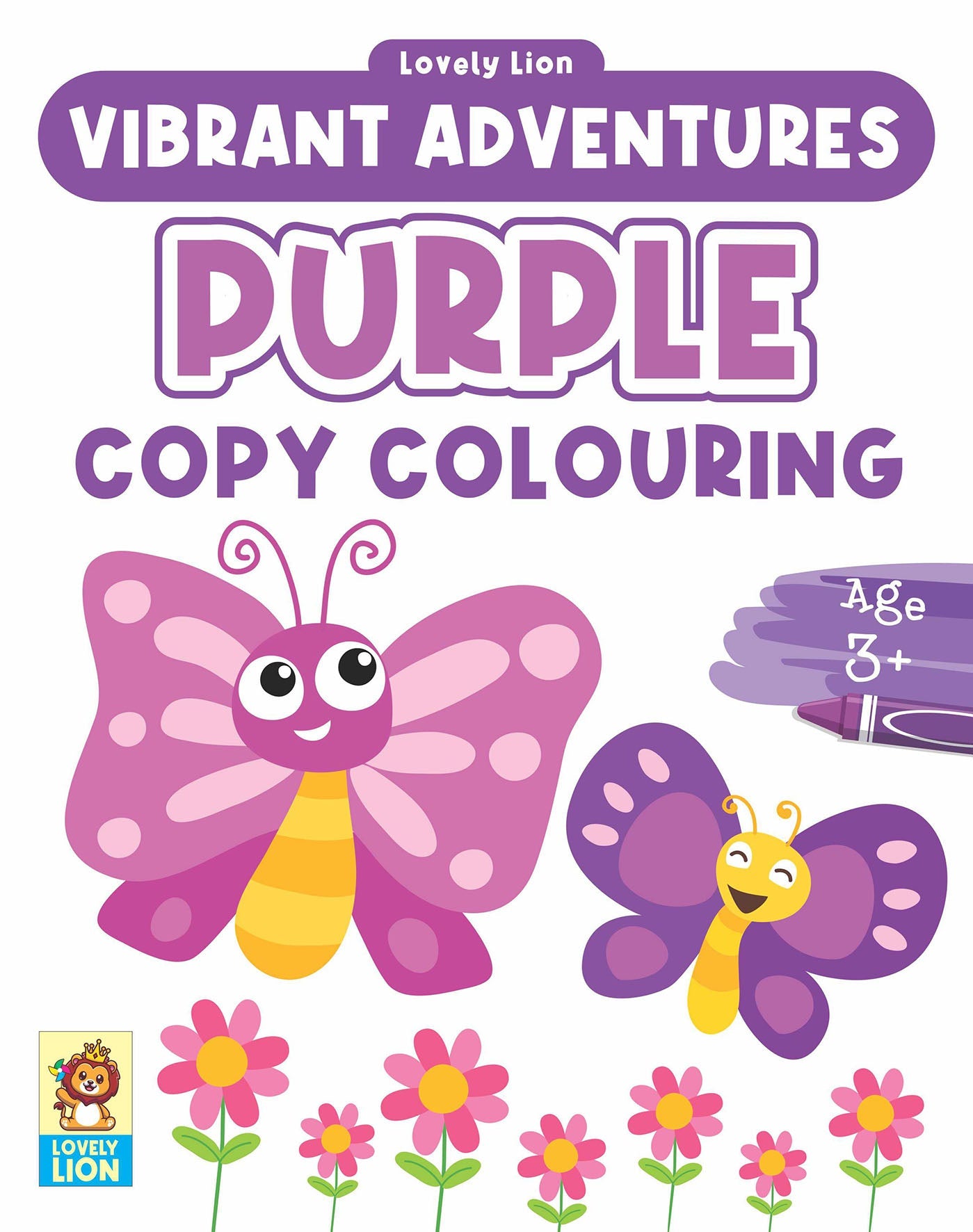 Vibrant Adventues Purple Copy Colouring