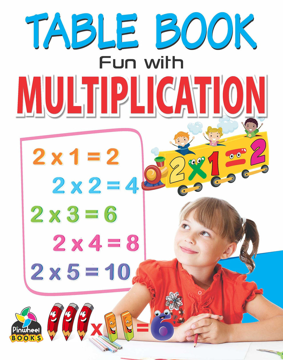 Multiplication Table Copy Book Table Book Fun With Multiplication | Pinwheel Books