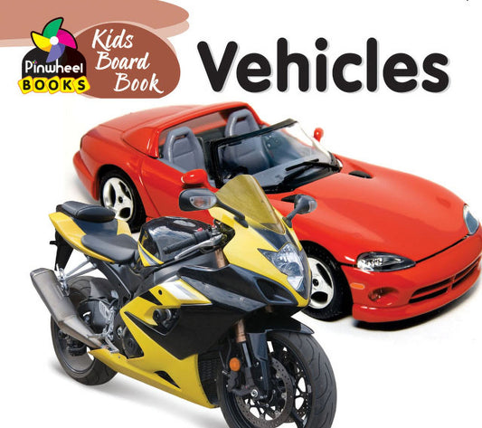 Kids Board Book-Vehicles
