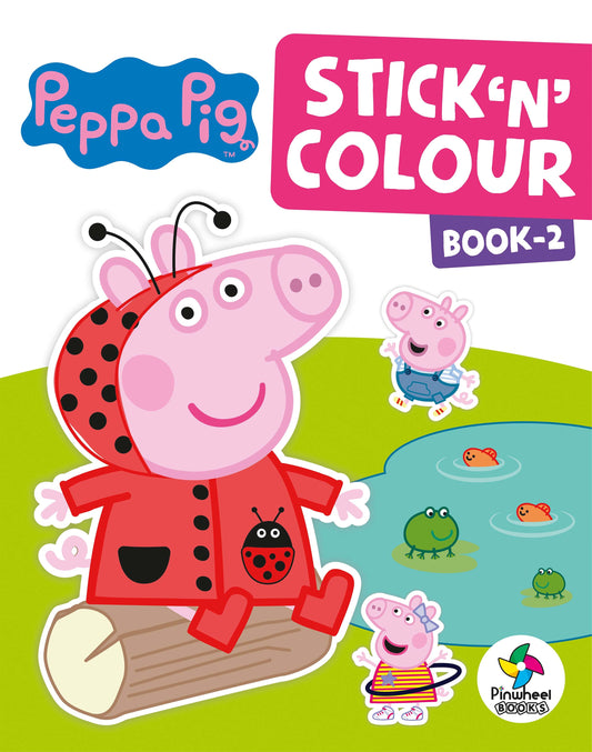 PEPPA PIG STICK 'N' COLOUR BOOK-2