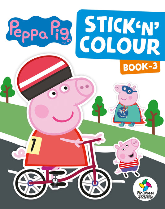 PEPPA PIG STICK 'N' COLOUR BOOK-3
