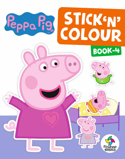 PEPPA PIG STICK 'N' COLOUR BOOK-4