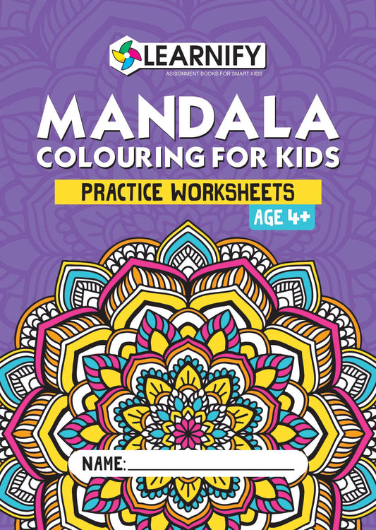 MANDALA COLOURING PRACTICE ASSIGNMENTS BOOK