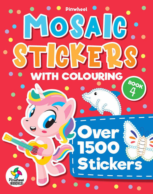 1500 MOSAIC STICKERS WITH COLOURING BOOK-4
