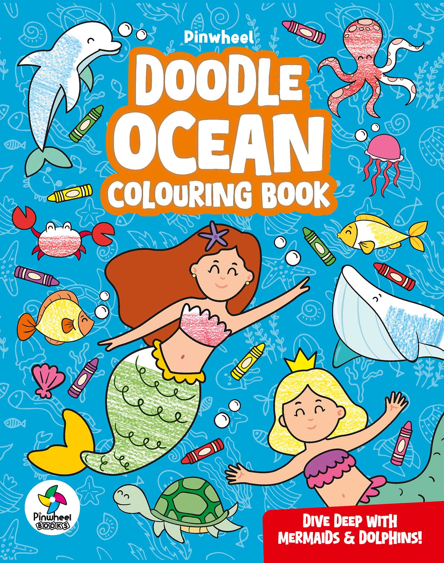 DOODLE OCEAN COLOURING BOOK