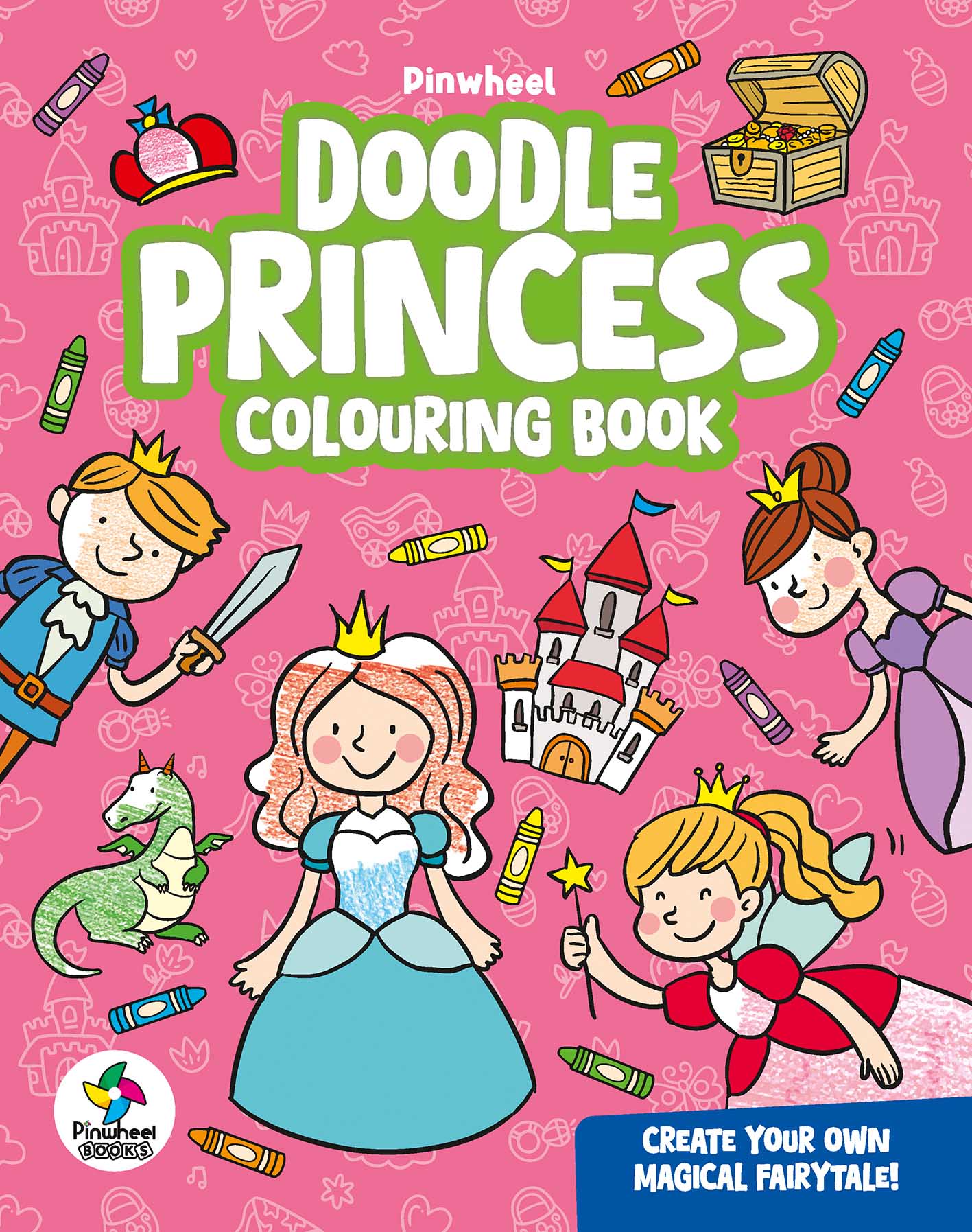 DOODLE PRINCESS COLOURING BOOK