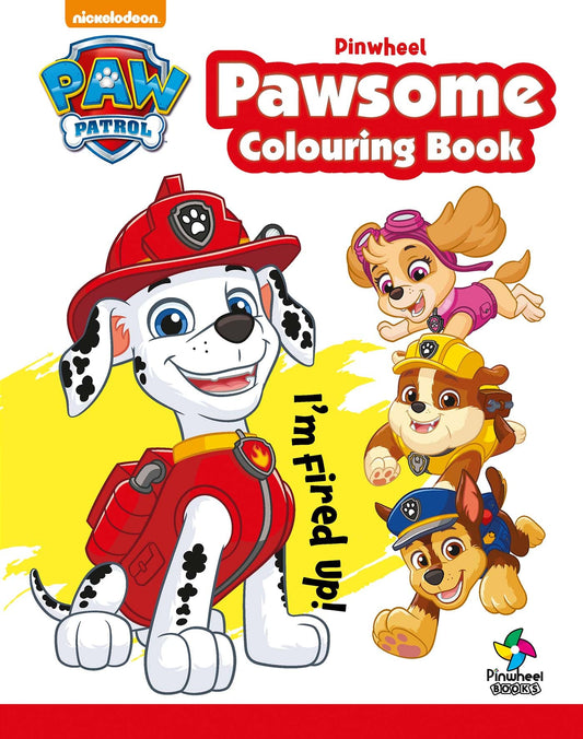PAW PATROL PAWSOME COLOURING BOOK
