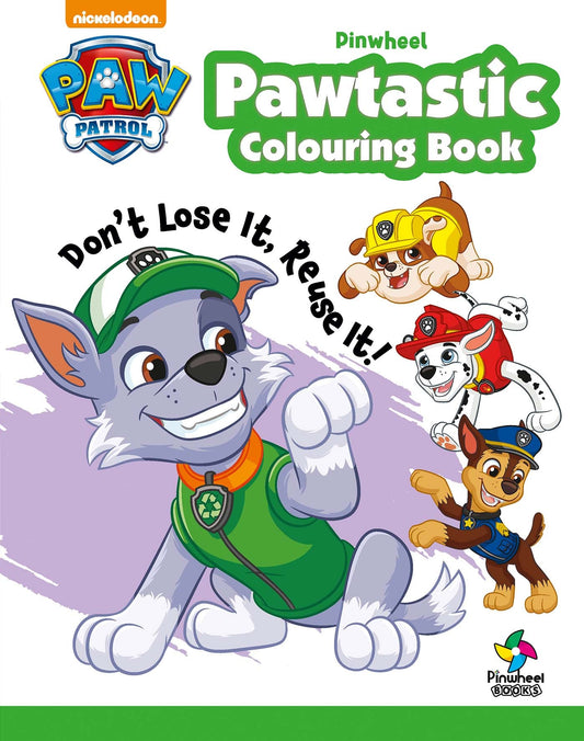 PAW PATROL PAWTASTIC COLOURING BOOK