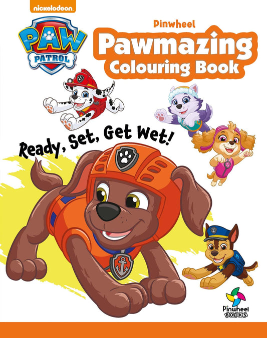 PAW PATROL PAWMAZING COLOURING BOOK