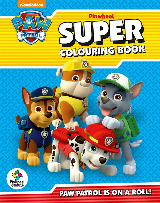 PAW PATROL SUPER COLOURING BOOK