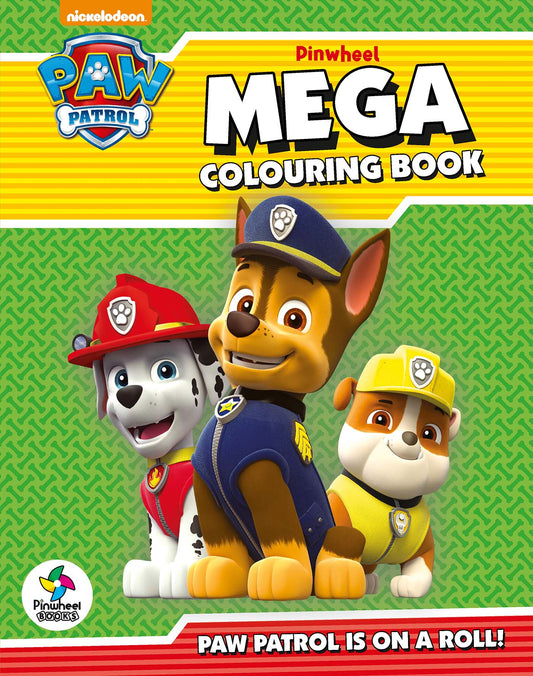 PAW PATROL MEGA COLOURING BOOK