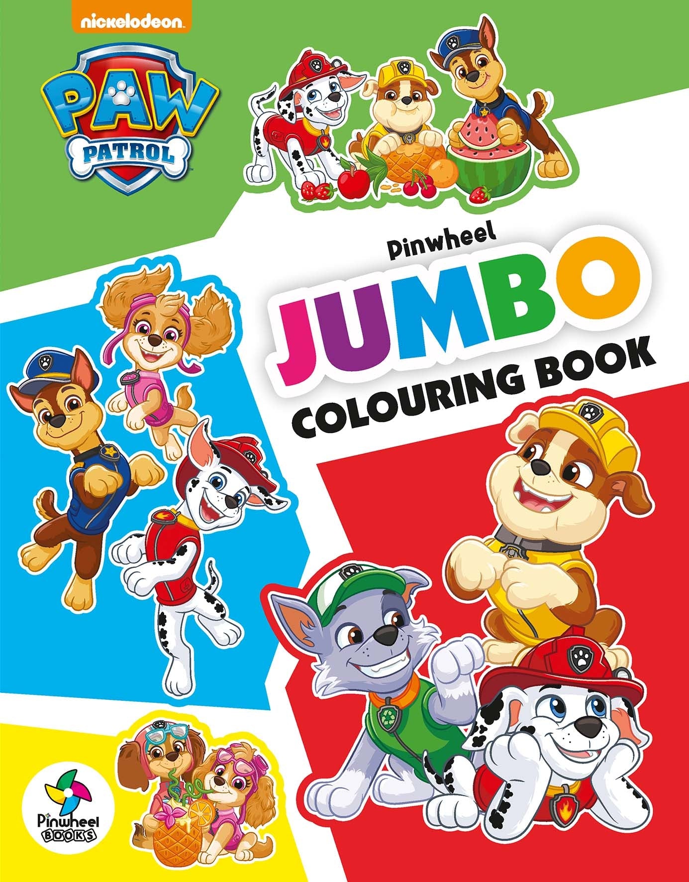 PAW PATROL JUMBO COLOURING BOOK