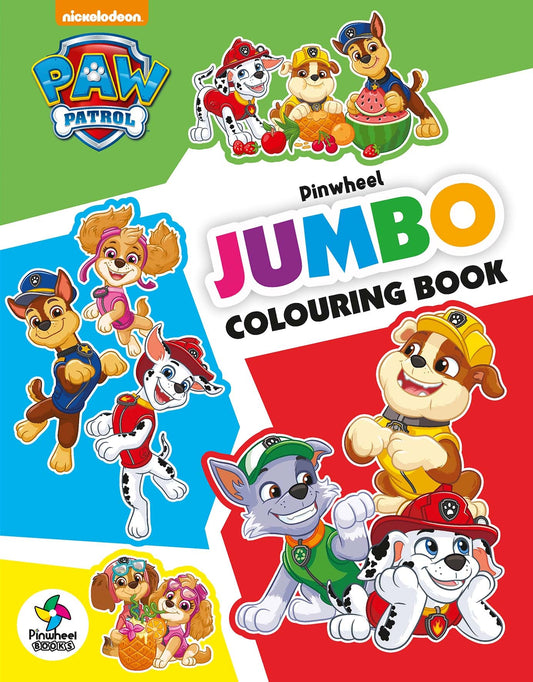 PAW PATROL JUMBO COLOURING BOOK