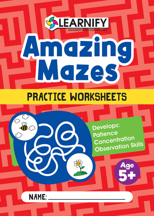 AMAZING MAZES PRACTICE ASSIGNMENTS BOOK