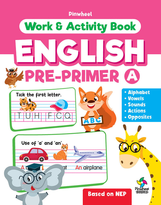 WORK & ACTIVITY BOOK ENGLISH PRE-PRIMER A