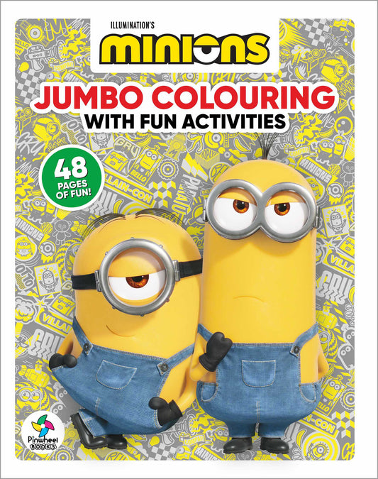 MINIONS JUMBO COLOURING WITH FUN ACTIVITIES