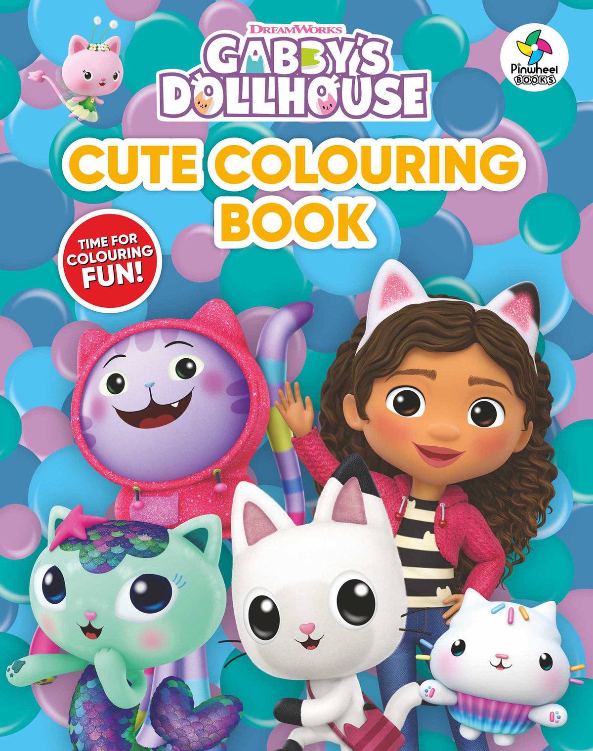 GABBY'S DOLLHOUSE CUTE COLOURING BOOK