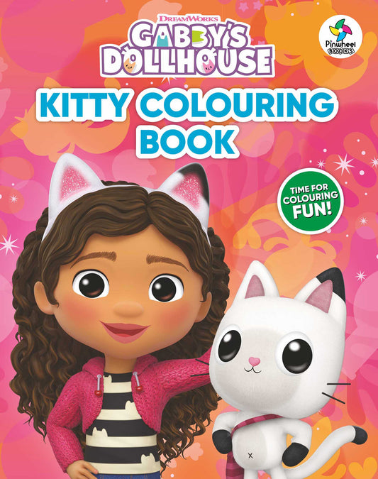 GABBY'S DOLLHOUSE KITTY COLOURING BOOK