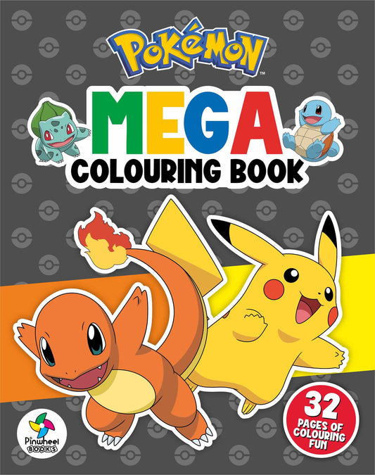 POKEMON MEGA COLOURING BOOK
