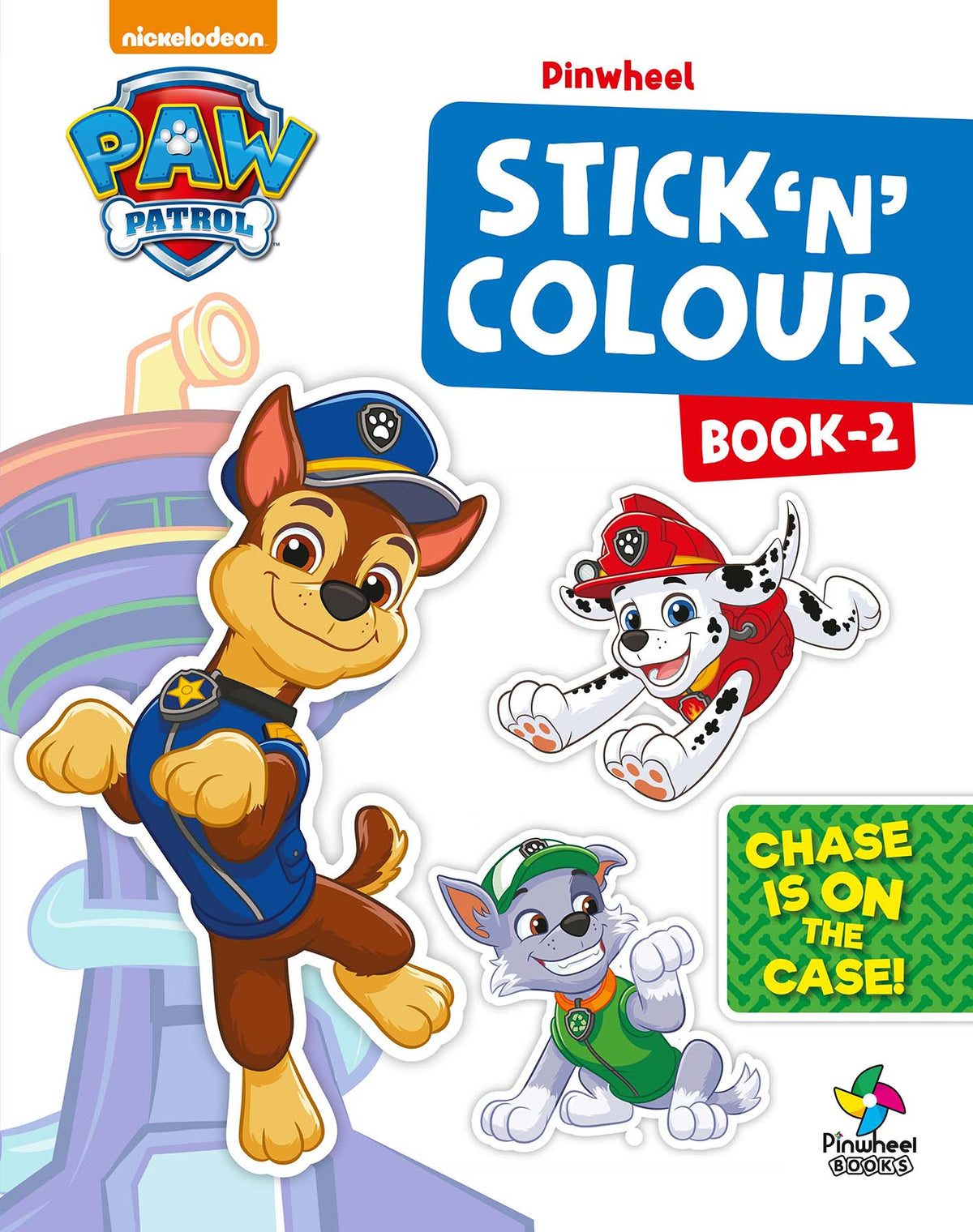 PAW PATROL STICK 'N' COLOUR BOOK-2