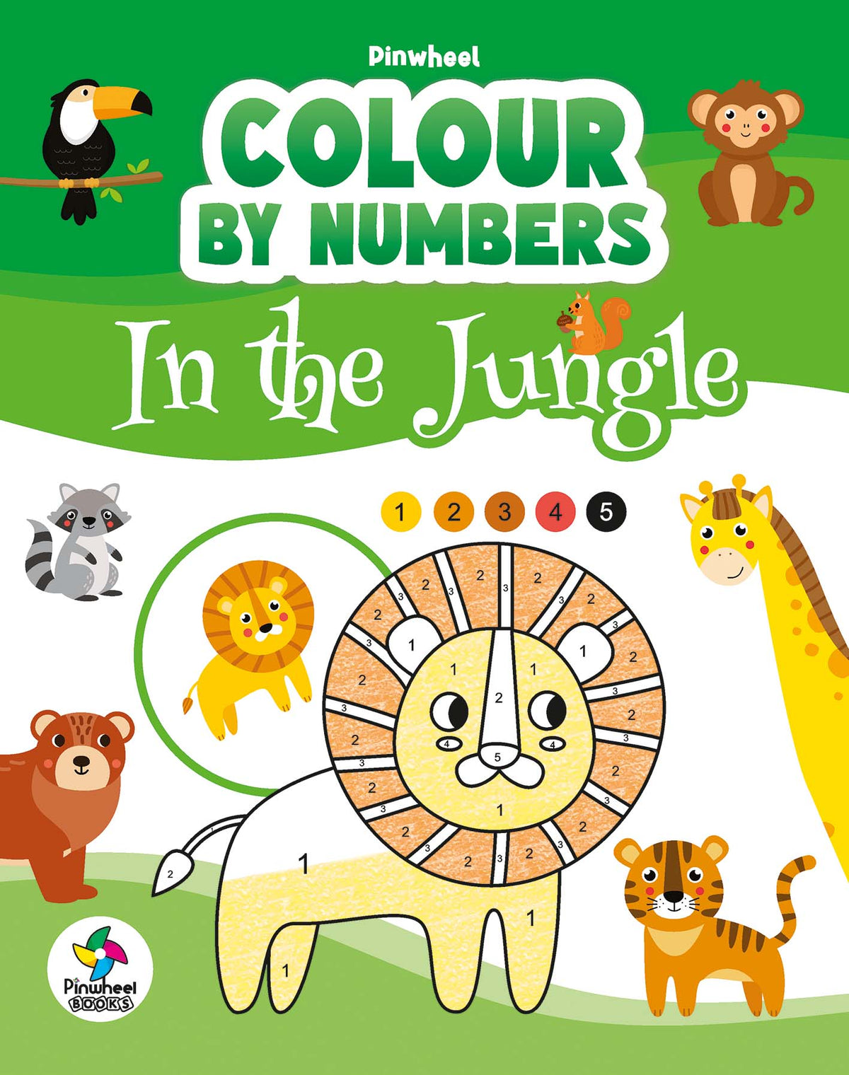 COLOUR BY NUMBERS IN THE JUNGLE